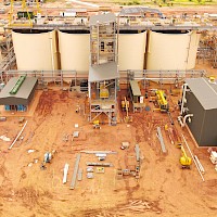 July 2022: Process Plant Looking West